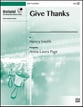 Give Thanks Handbell sheet music cover